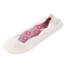 Women's lace socks invisible Summer New Cotton Lace Antiskid Liner Low Cut Socks Breathable Summer Sox Meias