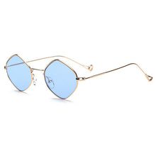 Royal Girl Small Rhombus Alloy Frame Sunglasses For Men/Women Summer Style Brand Designer Unisex Sun Glasses SS135