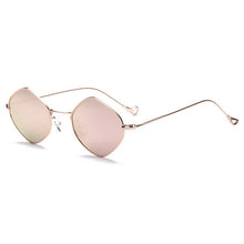 Royal Girl Small Rhombus Alloy Frame Sunglasses For Men/Women Summer Style Brand Designer Unisex Sun Glasses SS135