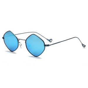 Royal Girl Small Rhombus Alloy Frame Sunglasses For Men/Women Summer Style Brand Designer Unisex Sun Glasses SS135