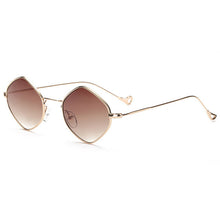 Royal Girl Small Rhombus Alloy Frame Sunglasses For Men/Women Summer Style Brand Designer Unisex Sun Glasses SS135