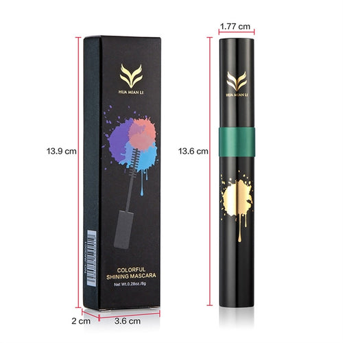 Mascara Colorful Eyelash Makeup Lash Eyelashes Foundation Waterproof Anti-sweat