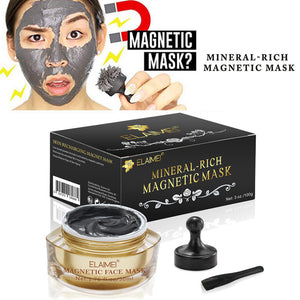 Mineral Rich Magnetic Face Mask Pore Cleansing Removes Skin Impurities