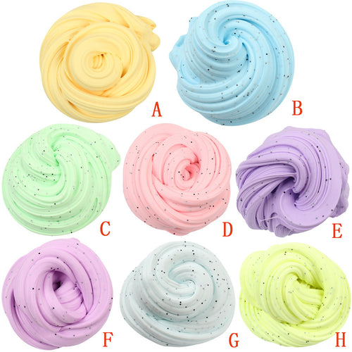 Fluffy Floam Slime Scented Stress Relief Toy No Borax Kids Toy Sludge Toy Soft