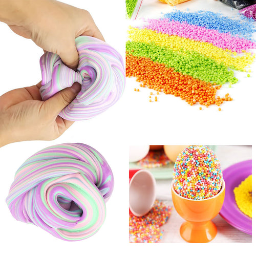 Fluffy Floam Slime Scented Stress Relief Toy No Borax Kids Toy Sludge Toy Soft