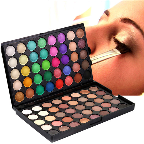 Cosmetic Matte Eyeshadow Cream Makeup Palette Shimmer Set 80 Color