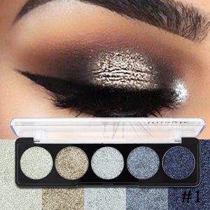 Shimmer Glitter Eye Shadow Powder Palette Matte Eyeshadow Cosmetic Makeup