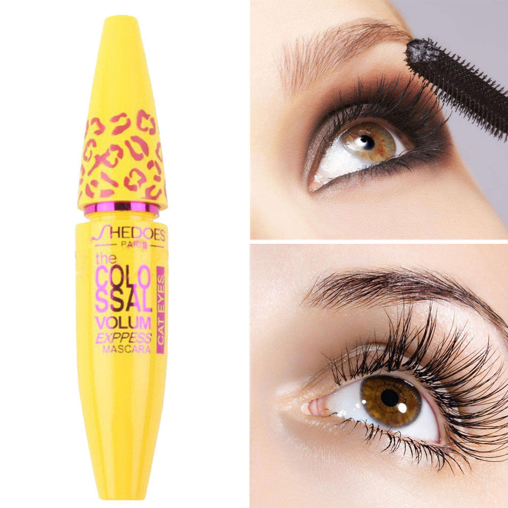 Cosmetic Black Mascara Makeup Eyelash Waterproof Extension Curling Eye Lashes