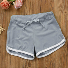 Summer Pants Women Sport Shorts Gym Workout Waistband Skinny Yoga Elastic Shorts