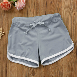 Summer Pants Women Sport Shorts Gym Workout Waistband Skinny Yoga Elastic Shorts