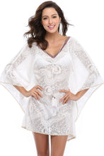 Topmelon Fashion Women's Deep V  Cover Up Summer Casual White Dress Beach Dress Sundress