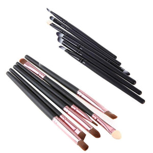 6PCS Cosmetic Makeup Brush Lip Makeup Brush Eyeshadow Brush