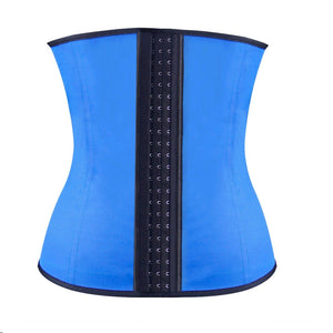 4 Colors S-6XL Latex Bustier Sexy Underbust Waist Cincher Rubber Corsets Body Shape Wear