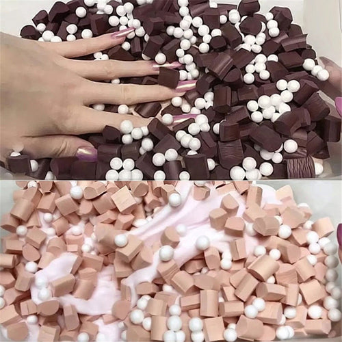 Chocolate Mixing Cloud Slime Squishy Putty Scented